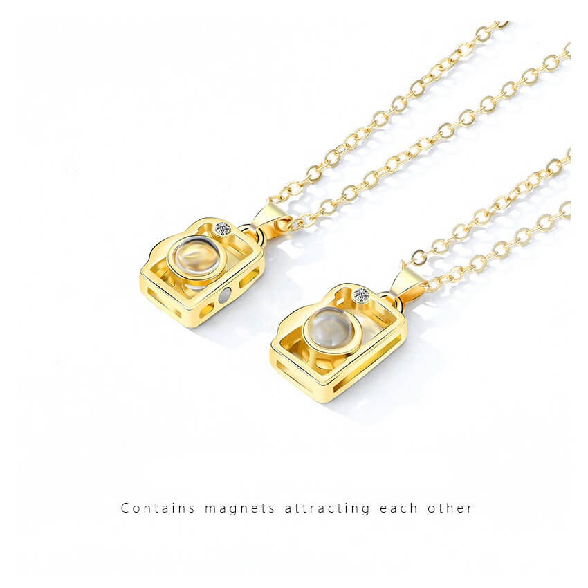 100 Different Language Magnetic Necklaces Camera S