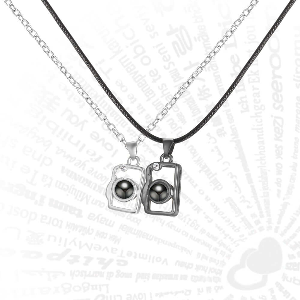 100 Different Language Magnetic Necklaces Camera S