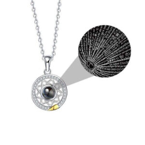 Necklace That Says I Love You 100 Languages