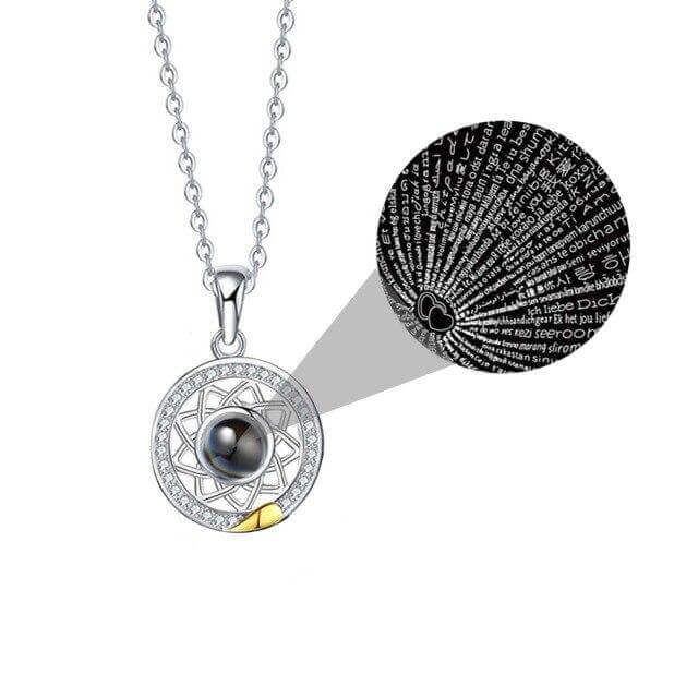 Necklace That Says I Love You 100 Languages