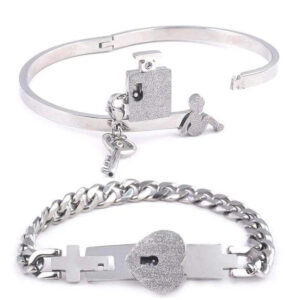 Lock & Key Bracelet for Boyfriend, Girlfriend, Lov