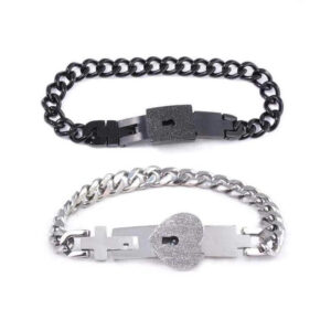 Lock & Key Bracelet for Boyfriend, Girlfriend, Lov
