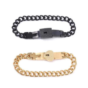 Lock & Key Bracelet for Boyfriend, Girlfriend, Lov