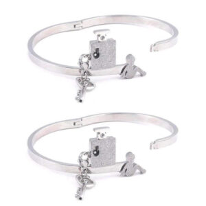 Lock & Key Bracelet for Boyfriend, Girlfriend, Lov