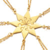 3-10 People Personalized Pizza Friendship Necklace