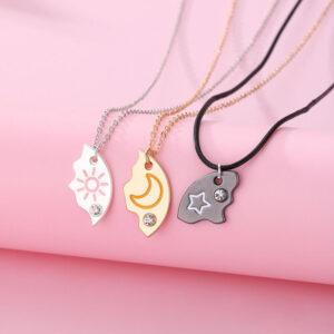 3 Best Friends Sun Moon and Star Pizza Friendship