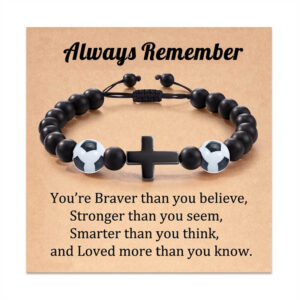 5 Styles Sports Ball Cross Bracelet | Perfect Gift