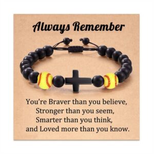 5 Styles Sports Ball Cross Bracelet | Perfect Gift
