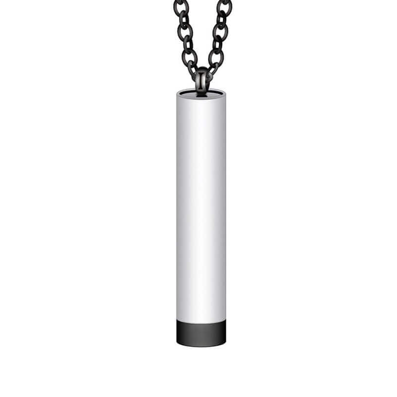 Adjustable 3D Pendant Necklace - Dual Engravings,