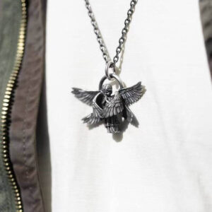 Angel Necklace Pendant Silver for Best friend