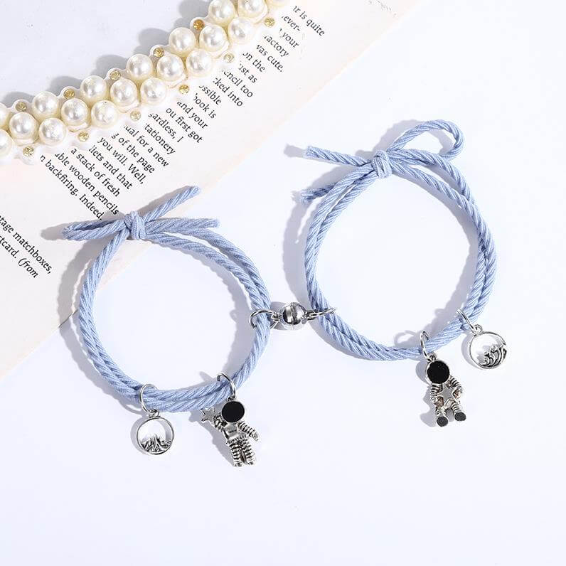 Astronaut Magnetic Bracelet for Couples