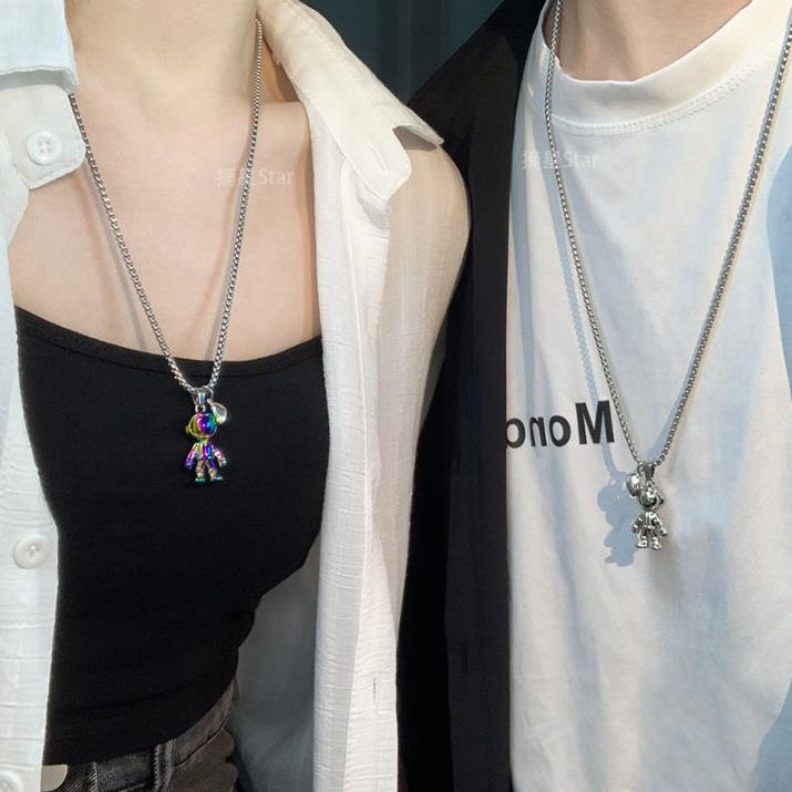 Astronaut Magnetic Distance Necklace
