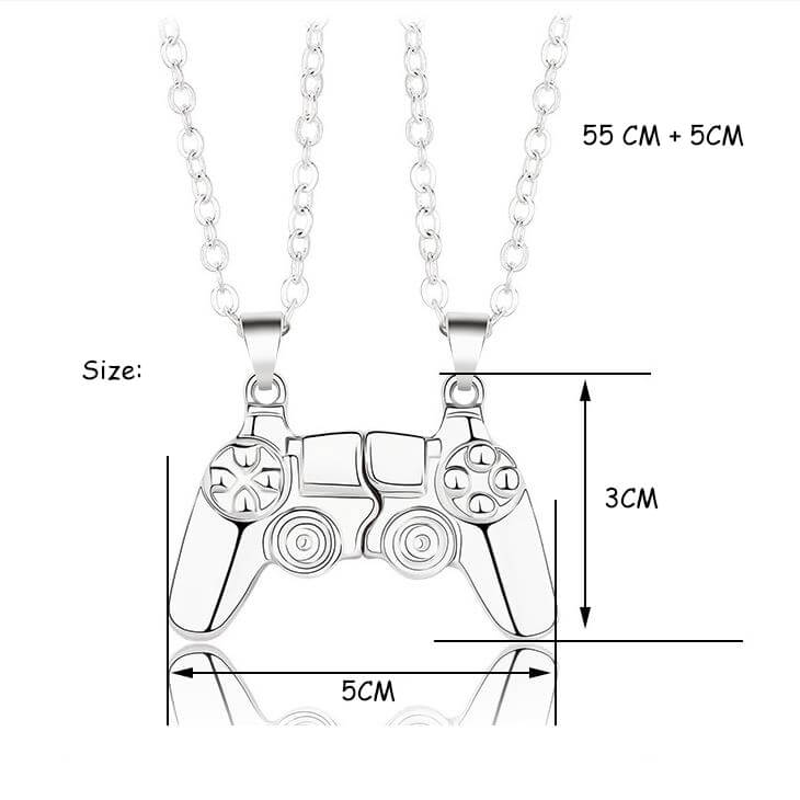 Game Controller Best Friend Necklace