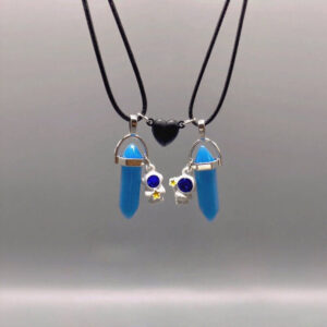 BFF Glow-in-the-Dark Hexagonal Necklaces Magnetic 