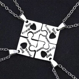 Four Pieces Best Friends Forever Necklace Set