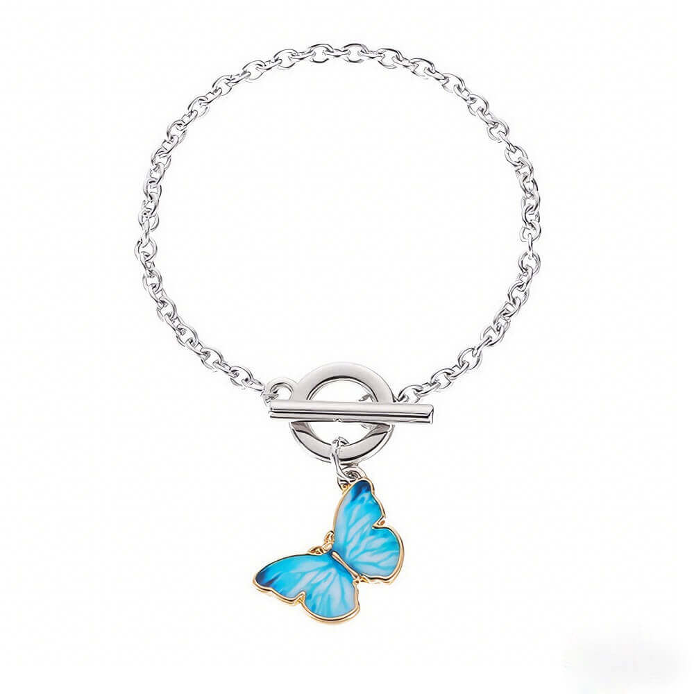 Butterfly Jewelry 4-Piece BFF Set (Necklaces + Bra