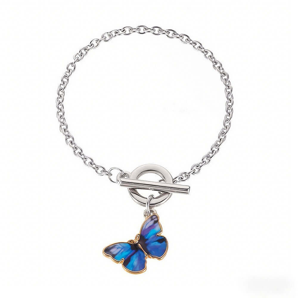 Butterfly Jewelry 4-Piece BFF Set (Necklaces + Bra
