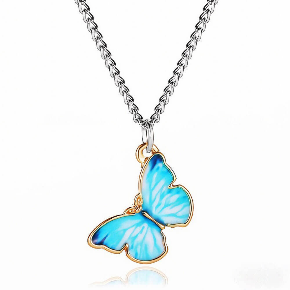 Butterfly Jewelry 4-Piece BFF Set (Necklaces + Bra