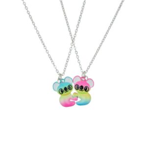Cute Raccoon Shape Bestie Necklace