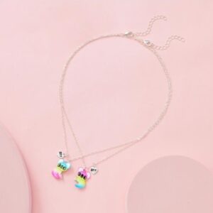 Cute Raccoon Shape Bestie Necklace