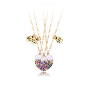 Colorful Magnetic Friendship Necklaces for 3