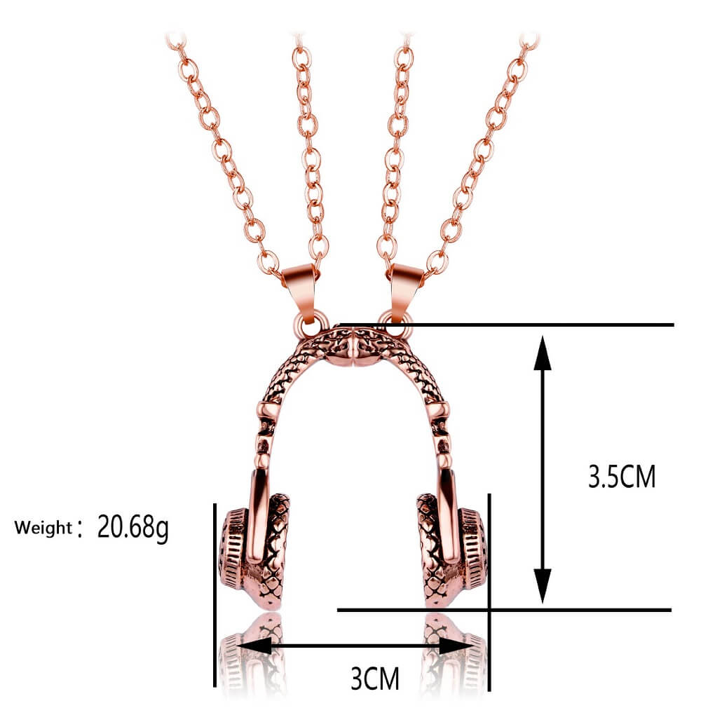 Magnetic Headphone Matching Necklace