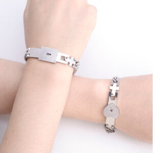 Lock & Key Bracelet for Boyfriend, Girlfriend, Lov