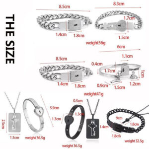 Lock & Key Bracelet for Boyfriend, Girlfriend, Lov