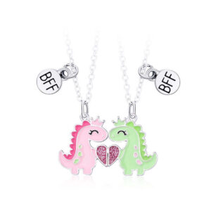 Cute BFF Dinosaur Necklaces - 2PCS Best Friend Jew