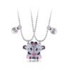 Cute Bear Best Friend Necklace