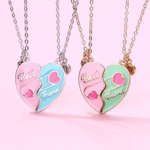 Cute Color Magnetic Best Friend Necklace