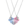 Cute Elephant Necklace for Two BFF