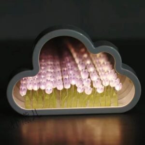 Buildable 20 Flowers Tulip Lamp