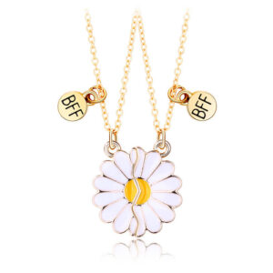 Daisy BFF Bestie Necklace Magnetic for Two