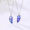 Dolphin Two-piece BFF Necklace Magnetic