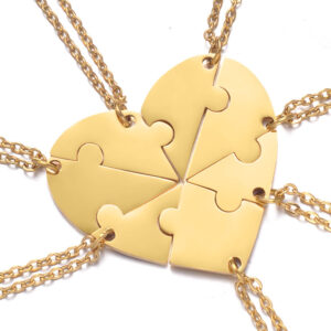 2 To 8 People Friend Group Engraved Name Necklaces