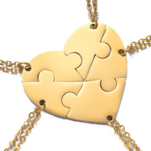 2 To 8 People Friend Group Engraved Name Necklaces