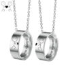 His Always & Her Forever Couple Ring Necklaces - S