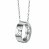 His Always & Her Forever Couple Ring Necklaces - S