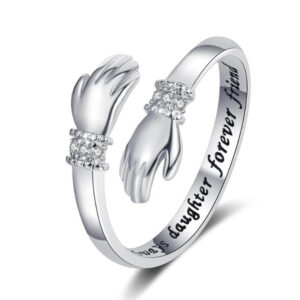 Hug Ring with message