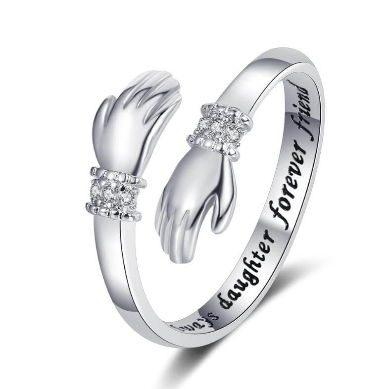 Hug Ring with message