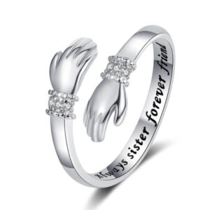Hug Ring with message