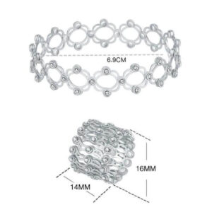Integrated Dual-use Retractable Ring Bracelet