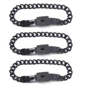 Lock Each Others Bracelets for 3 BFF