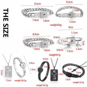Lock Each Others Bracelets for 3 BFF
