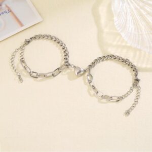 Love Magnets Attract Couple Bracelet