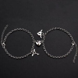 Love Magnets Attract Couple Bracelet