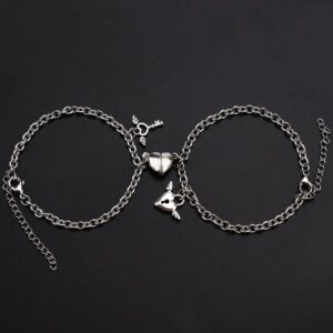 Love Magnets Attract Couple Bracelet