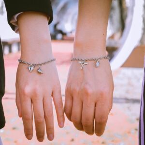 Love Magnets Attract Couple Bracelet