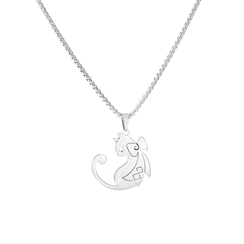 Lyney & Lynette Matching Cat Necklaces – Bestie Je